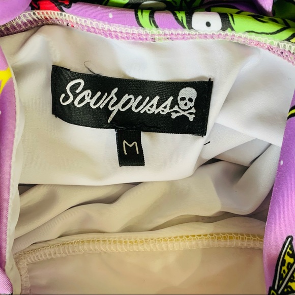 💜Sourpuss💜 Zombie Bathing Suit - Picture 3 of 3
